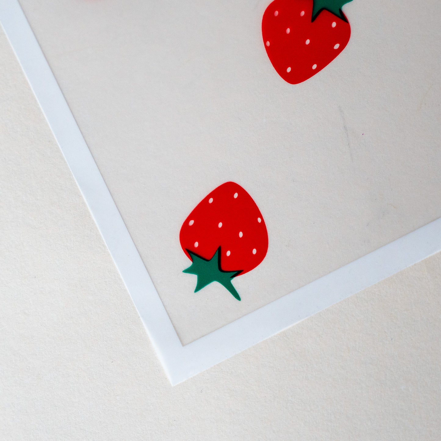 Strawberry paper*